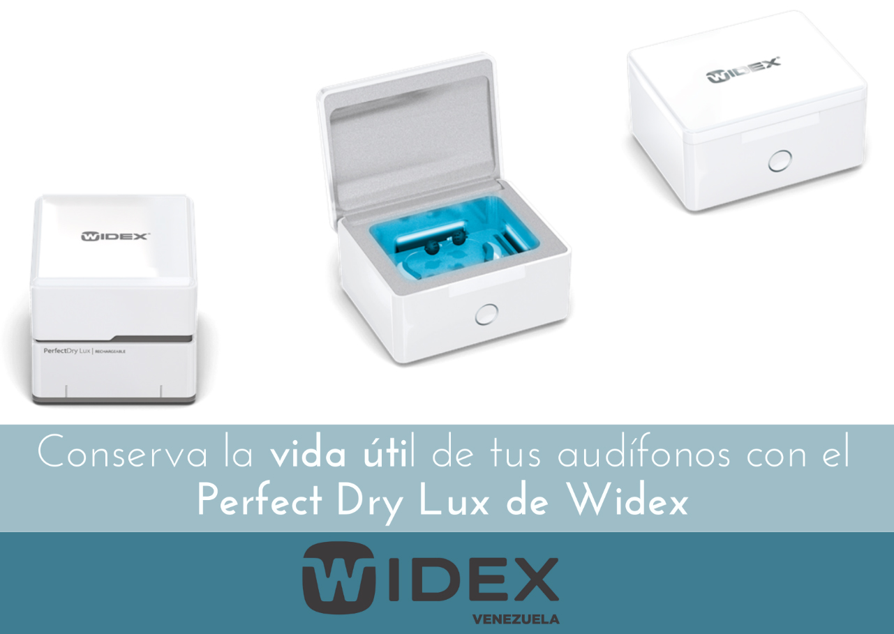Conserva la vida útil de tus audífonos con el Perfect Dry Lux de Widex
